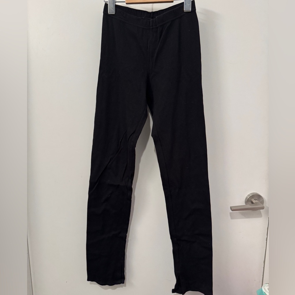 *THRIFTY* Uniqlo Ribbed Legging with Slit